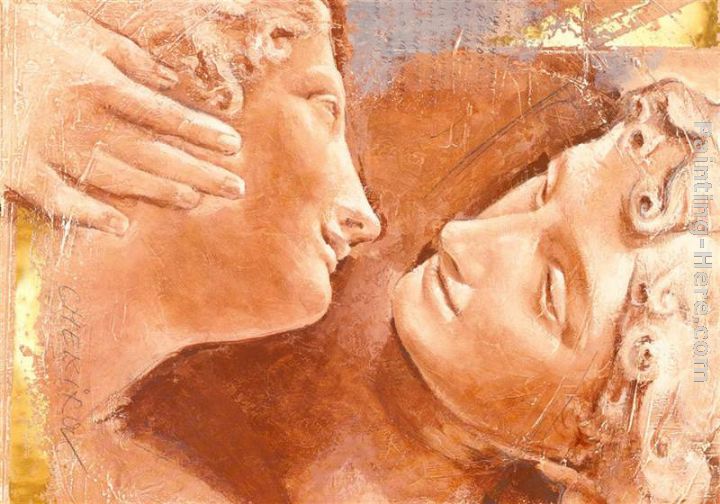 Classical Romance painting - Talantbek Chekirov Classical Romance art painting
